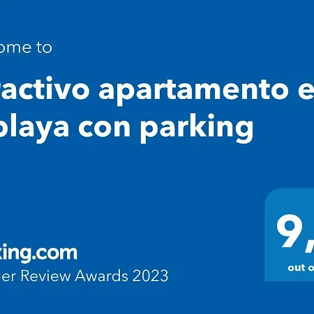 Apartment Atractivo En La Playa Con Parking *